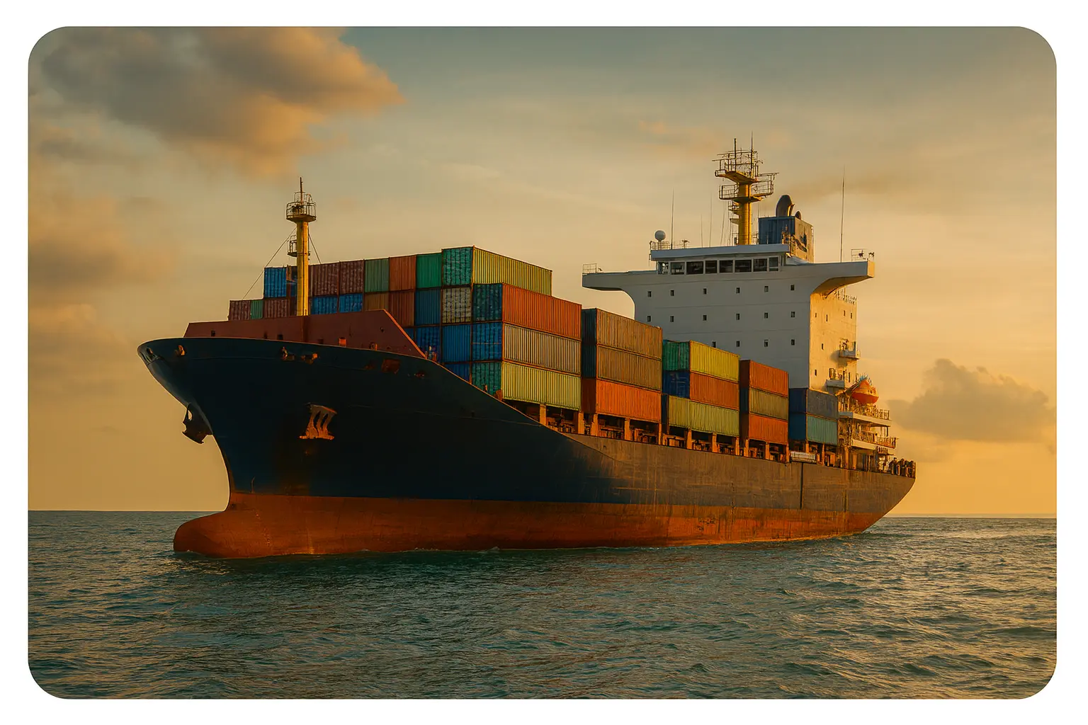 Доставка морем из Китая