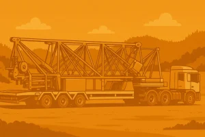 Перевозка башенных кранов из Китая: основные этапы перевозки и таможенного оформление