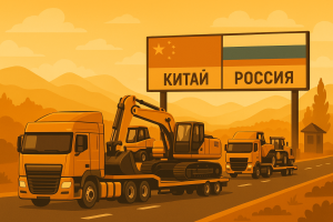 Как мы перевозим экскаваторы, бульдозеры и другую крупную технику из Китая