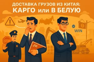 Карго или официальная доставка из Китая — что выбрать в 2025 году