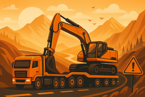 Как подготовить спецтехнику для перевозки по горным маршрутам