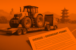Требования к сопроводительным документам при перевозке негабарита из Китая