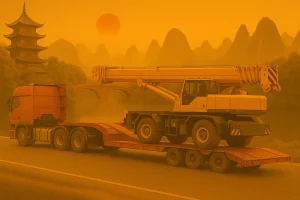 Как безопасно перевозить автокраны с телескопической стрелой