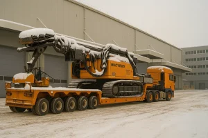 Логистика поставок из Китая для региональных дилеров спецтехники