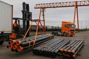 Расчёт стоимости: шаг за шагом при перевозке буровых труб и оборудования из Китая