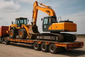 Как организовать доставку сразу нескольких единиц спецтехники из Китая