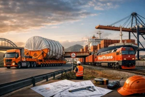 Обследование маршрута из Китая в Россию для тяжеловеса: когда нужно и что включает