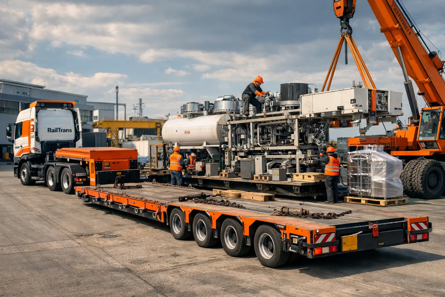 Импорт производственных линий из Китая: разделение на узлы, упаковка и приемка на площадке