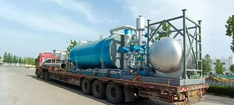 Газовый термомасляный нагреватель
